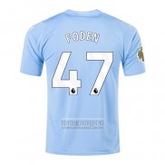 Camiseta De Futbol Manchester City Jugador Foden Primera 2023-2024