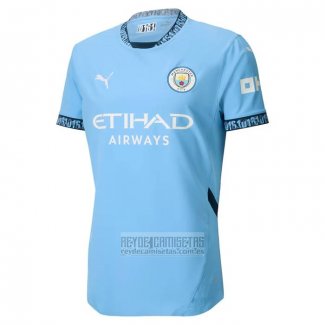 Camiseta De Futbol Manchester City Primera Authentic 2024-2025
