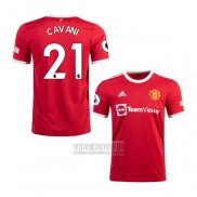 Camiseta De Futbol Manchester United Jugador Cavani Primera 2021-2022