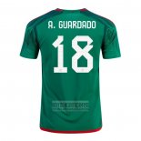 Camiseta De Futbol Mexico Jugador A.Guardado Primera 2022