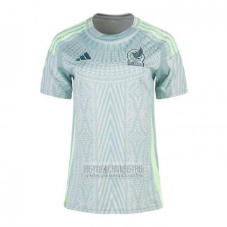 Camiseta De Futbol Mexico Segunda Mujer 2024