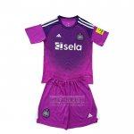 Camiseta De Futbol Newcastle United Portero Nino 2025-2026 Purpura