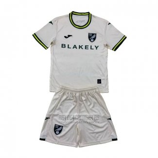 Camiseta De Futbol Norwich City Tercera Nino 2024-2025
