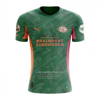 Camiseta De Futbol PSV Portero 2025-2026 Verde