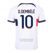 Camiseta De Futbol Paris Saint-Germain Jugador O.Dembele Segunda 2023-2024