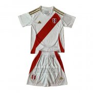 Camiseta De Futbol Peru Primera Nino 2024