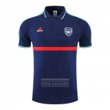 Camiseta De Futbol Polo del Arsenal 2022-2023 Azul