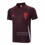 Camiseta De Futbol Polo del Bayern Munich 2024-2025 Rojo