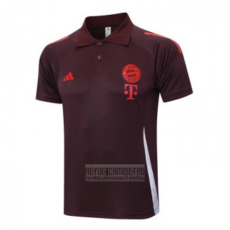 Camiseta De Futbol Polo del Bayern Munich 2024-2025 Rojo