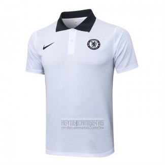 Camiseta De Futbol Polo del Chelsea 2025-2026 Blanco