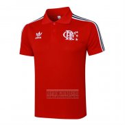 Camiseta De Futbol Polo del Flamengo 2025-2026 Rojo