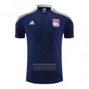 Camiseta De Futbol Polo del Lyon 2022-2023 Azul