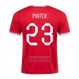 Camiseta De Futbol Polonia Jugador Piatek Segunda 2022