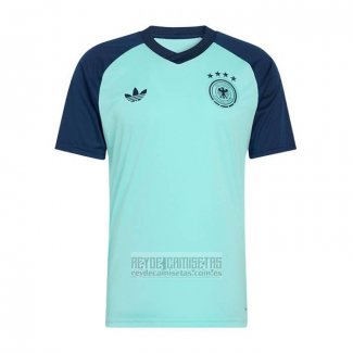 Camiseta De Futbol Pre Partido del Alemania 2026 Azul
