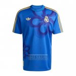 Camiseta De Futbol Pre Partido del Real Madrid 2025-2026 Azul