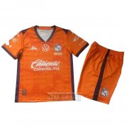 Camiseta De Futbol Puebla Portero Nino 2025-2026 Naranja