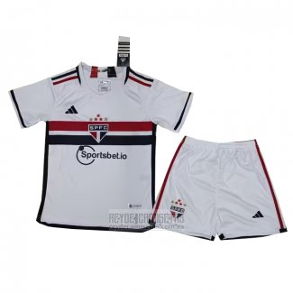 Camiseta De Futbol Sao Paulo Primera Nino 2023