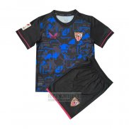 Camiseta De Futbol Sevilla Tercera Nino 2023-2024