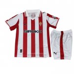 Camiseta De Futbol Sporting de Gijon Primera Nino 2025-2026