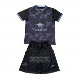 Camiseta De Futbol Swansea City Segunda Nino 2024-2025