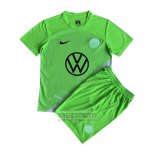 Camiseta De Futbol Wolfsburg Primera Nino 2023-2024