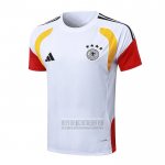 Camiseta De Futbol de Entrenamiento Alemania 2025-2026 Blanco