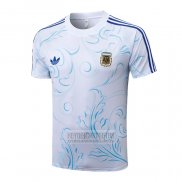 Camiseta De Futbol de Entrenamiento Argentina 2026-2027 Blanco