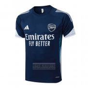 Camiseta De Futbol de Entrenamiento Arsenal 2025-2026 Azul Gris