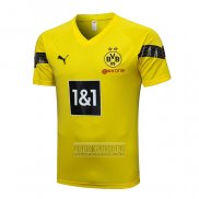 Camiseta De Futbol de Entrenamiento Borussia Dortmund 2022-2023 Amarillo