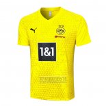 Camiseta De Futbol de Entrenamiento Borussia Dortmund 2023-2024 Amarillo