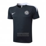 Camiseta De Futbol de Entrenamiento Chelsea 2025-2026 Gris