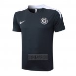 Camiseta De Futbol de Entrenamiento Chelsea 2025-2026 Gris