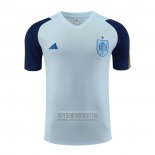 Camiseta De Futbol de Entrenamiento Espana 2023-2024 Azul