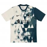 Camiseta De Futbol de Entrenamiento Liverpool 2022 Blanco y Verde