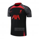 Camiseta De Futbol de Entrenamiento Liverpool 2022-2023 Negro