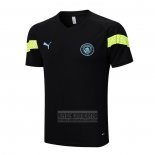 Camiseta De Futbol de Entrenamiento Manchester City 2022-2023 Negro