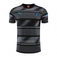 Camiseta De Futbol de Entrenamiento Manchester City 2022-2023 Negro