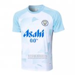 Camiseta De Futbol de Entrenamiento Manchester City 2024-2025 Azul