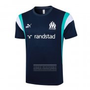 Camiseta De Futbol de Entrenamiento Olympique Marsella 2023-2024 Azul