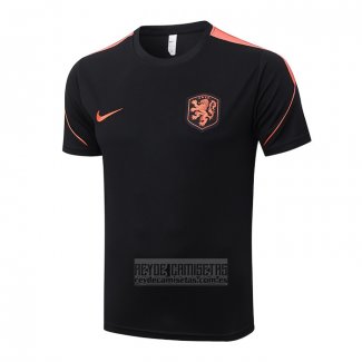 Camiseta De Futbol de Entrenamiento Paises Bajos 2026-2027 Negro