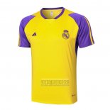 Camiseta De Futbol de Entrenamiento Real Madrid 2024-2025 Amarillo
