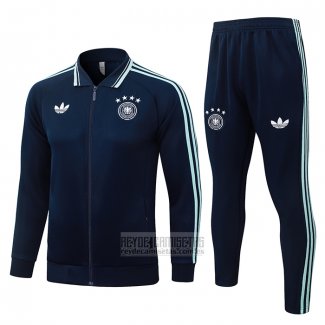 Chandal de Chaqueta del Alemania Nino 2026-2027 Azul