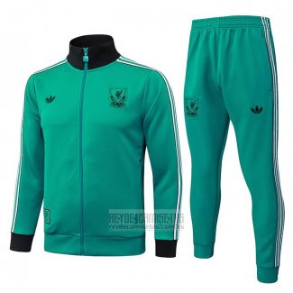 Chandal de Chaqueta del Liverpool 2025-2026 Verde