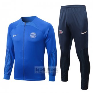 Chandal de Chaqueta del Paris Saint-Germain 2022-2023 Azul