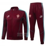 Chandal de Chaqueta del Portugal Nino 2026-2027 Rojo