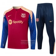 Chandal de Sudadera del Barcelona 2024-2025 Rojo
