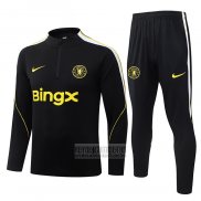 Chandal de Sudadera del Chelsea Nino 2026-2027 Negro