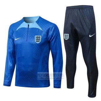 Chandal de Sudadera del Inglaterra 2022-2023 Azul