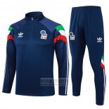 Chandal de Sudadera del Italia 2024-2025 Azul