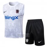 Chandal del Chelsea Sin Mangas 2025-2026 Blanco Gris